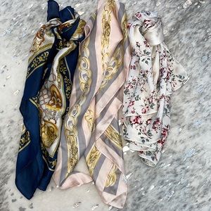 Silk Hair Scarfs